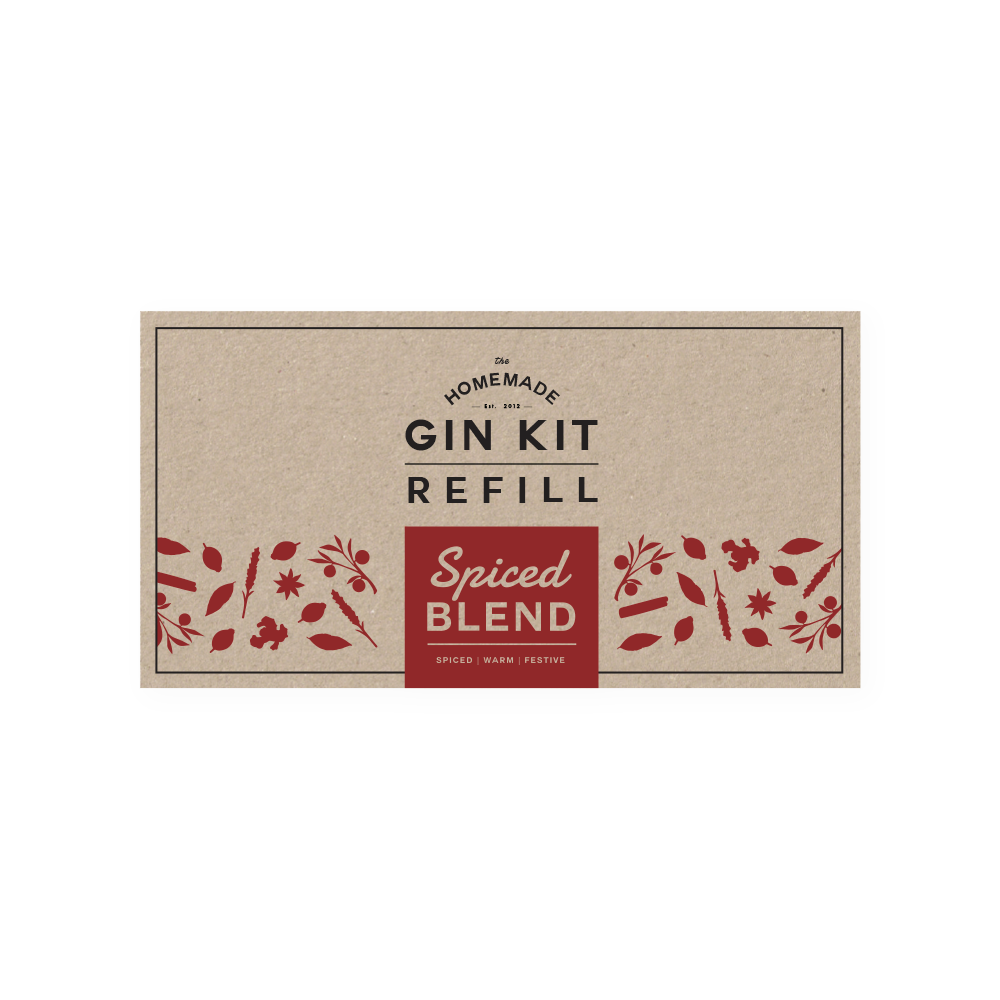 Spiced Blend Refill Tins | The Homemade Gin Kit