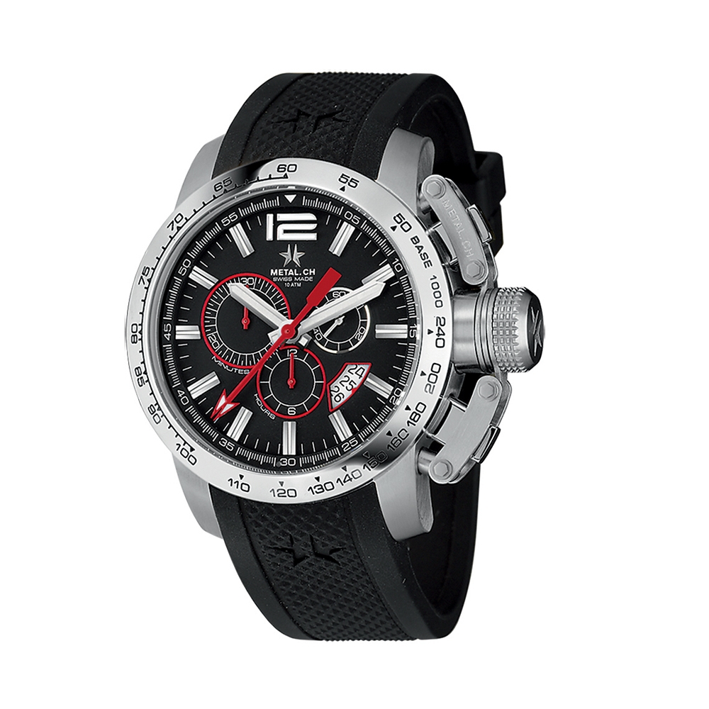 Metal CH Watch | Chronosport 4120