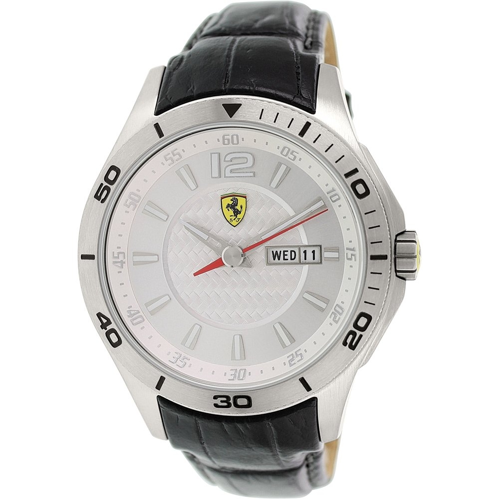 Ferrari Men's Scuderia Silver Watch