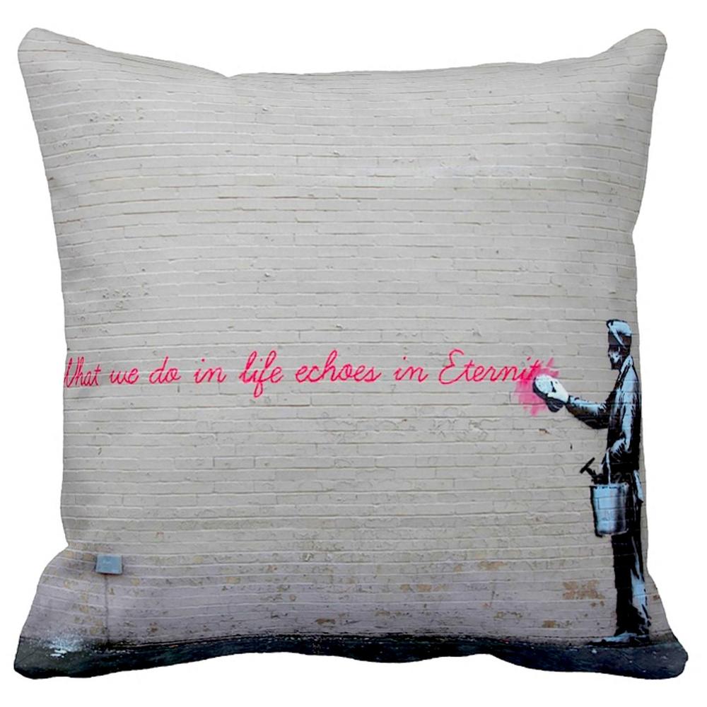 What We Do in Life Echos in Eternity | Banksy | iLeesh