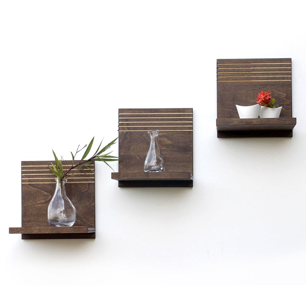 Spa Floating Shelves Set Of Wood Butcher Designs - spa floating shelves set of wood butcher designs -