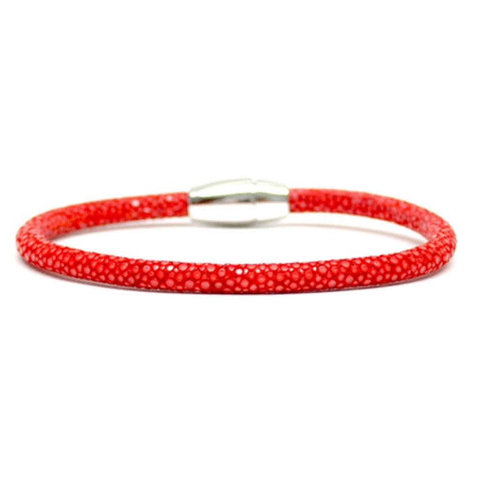 Single Stingray Bracelet | Red | Double Bone