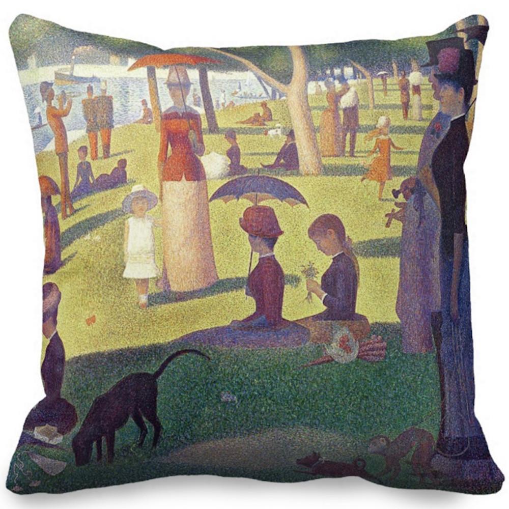 a sunday afternoon on the island Tribute by new york illustrator ben wiseman to the painting “a sunday afternoon on the island of la grande jatte”, which was completed by french post-impressionist artist georges seurat in. a sunday afternoon on the island Tribute by new york illustrator ben wiseman to the painting “a sunday afternoon on the island of la grande jatte”, which was completed by french post-impressionist artist georges seurat in.
