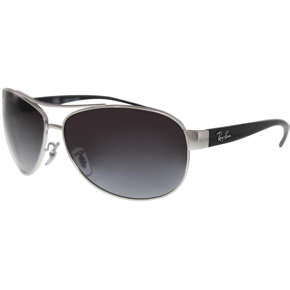 Gradient Active Silver Round Sunglasses | Rayban Sunglasses