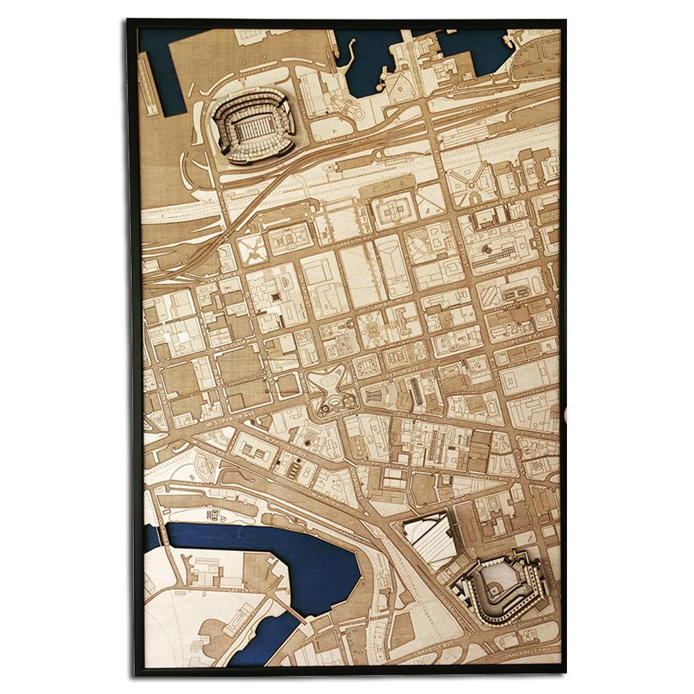 3D Stadium Maps | Cleveland, OH